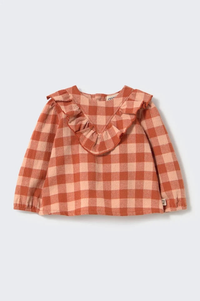 Cozmo-  Lille Baby Blouse in Ginger