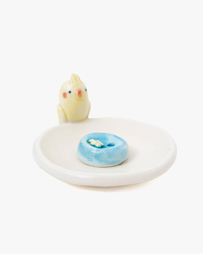 Craftman House, Handmde Parakeet Incense Holder