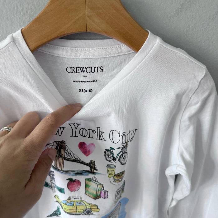 Crewcuts / New York long sleeve / 4-5Y