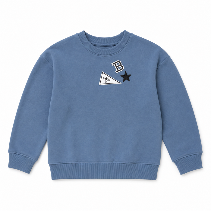 Crochet Denim Sweatshirt - Boys