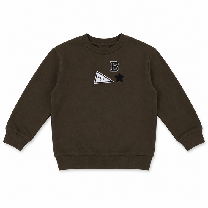 Crochet Denim Sweatshirt - Boys