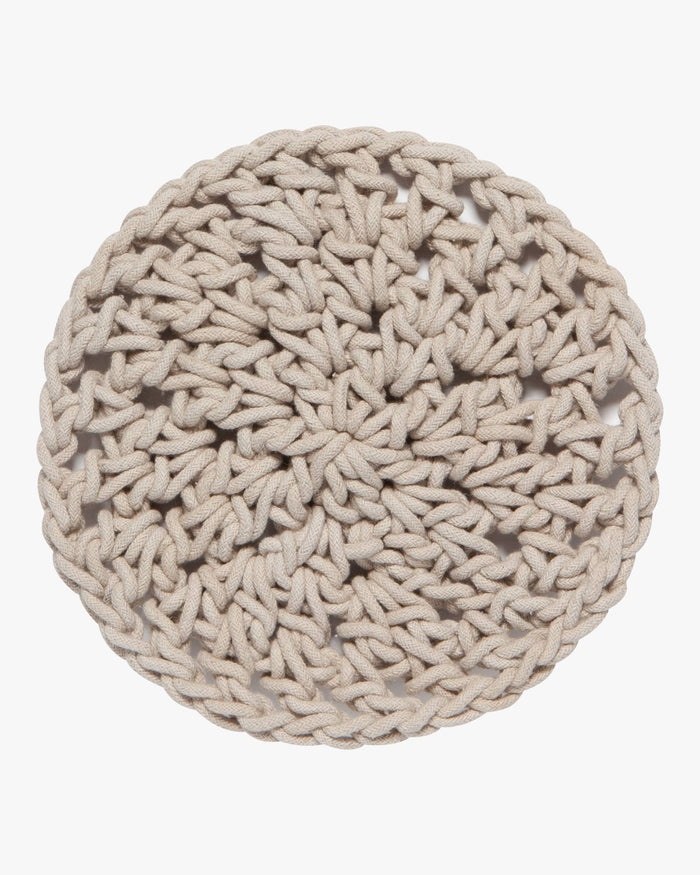 Danica Heirloom, Dove Gray Knotted Trivet