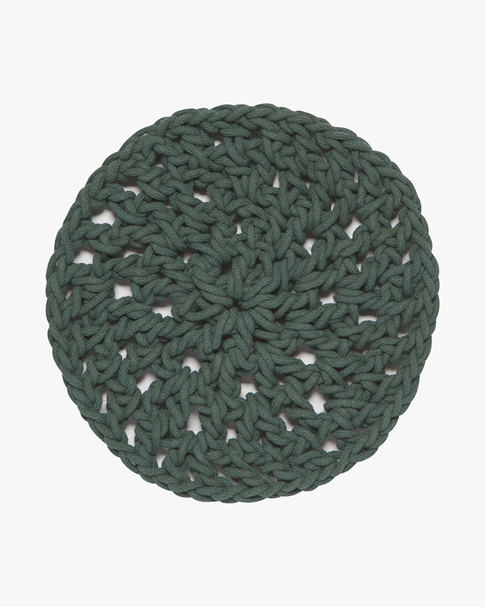 Danica Heirloom, Jade Green Knotted Trivet