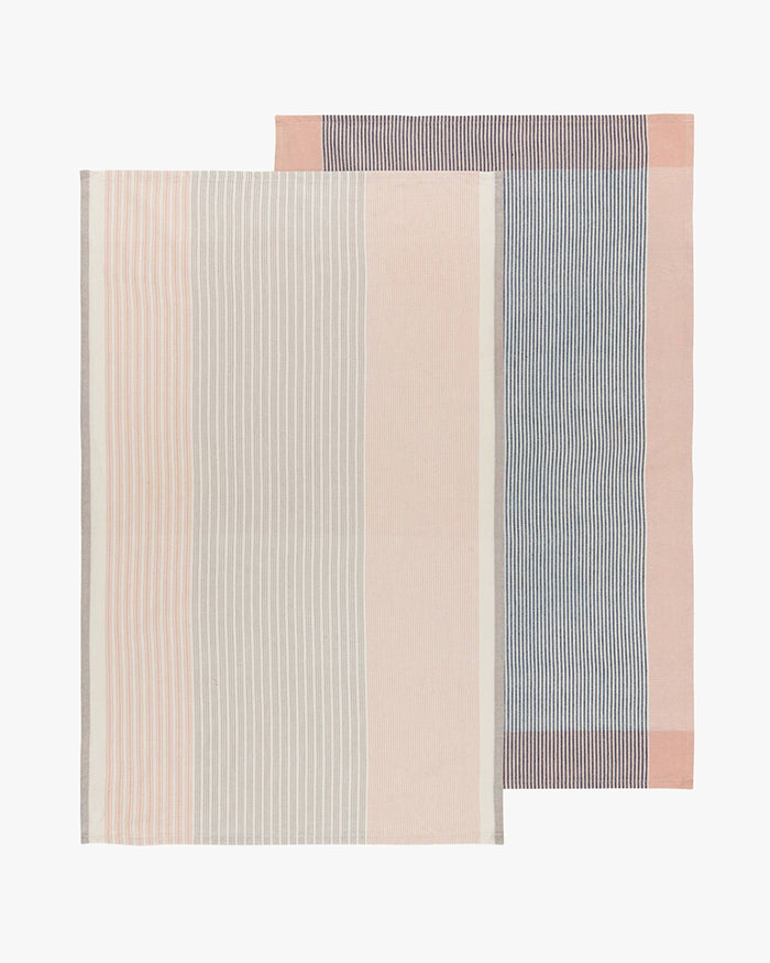 Danica Heirloom, Nectar Array Stripe Dishtowel, Set of 2x
