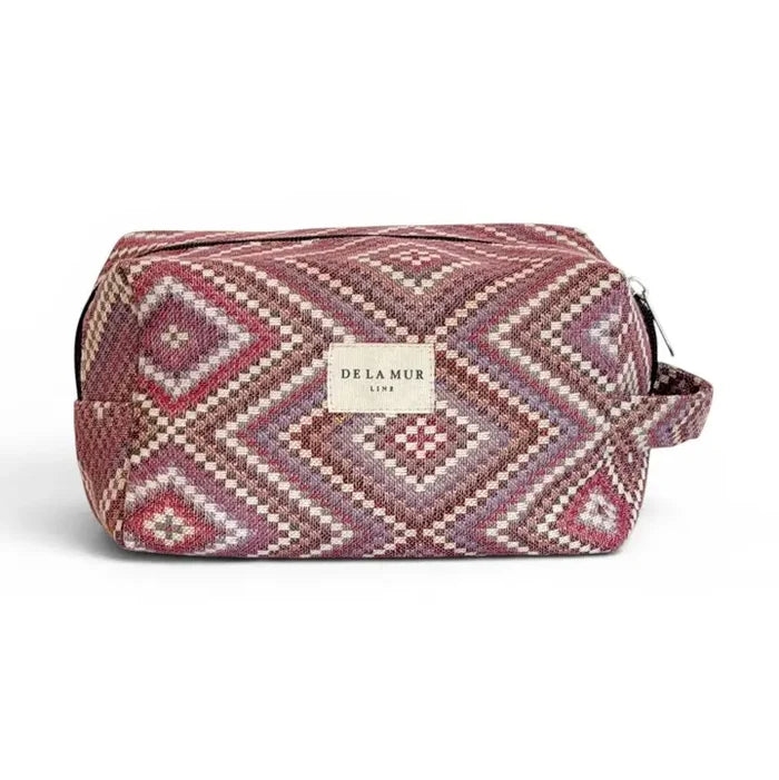 De La Mur Lines - Squared Makeup Bag in Nana