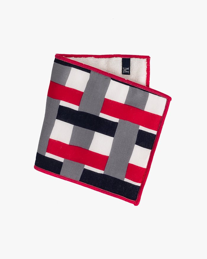 Debby Co., Towel with Pocket, Maison Blanche Collection, Pink Check