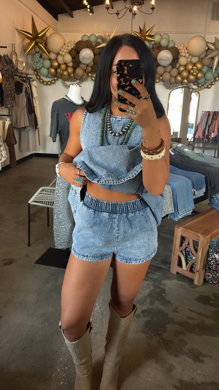 Denim Muse Set