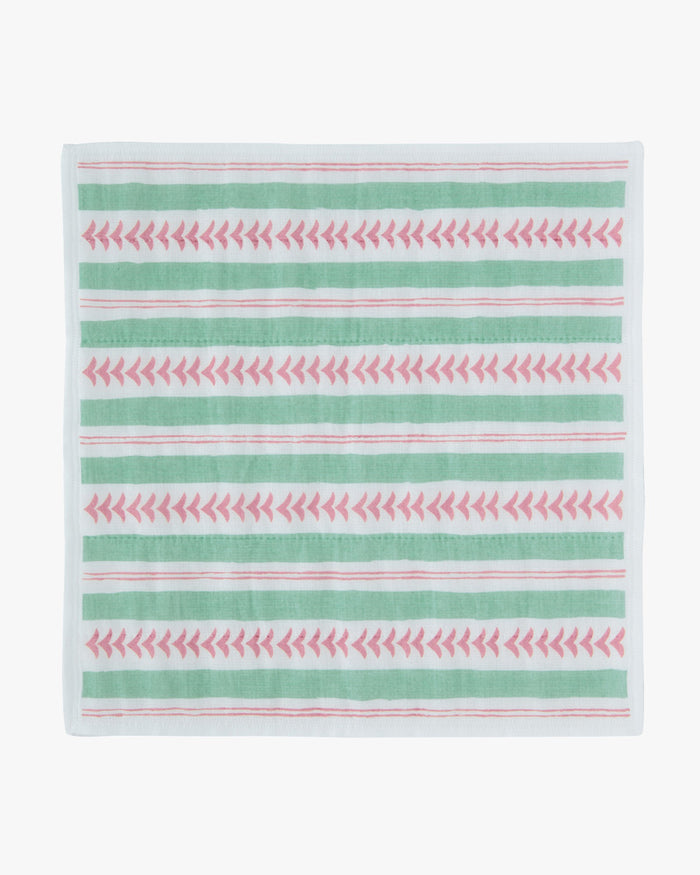 Dish Towel, Bisque, Petit Cadeau Series, Draw Border