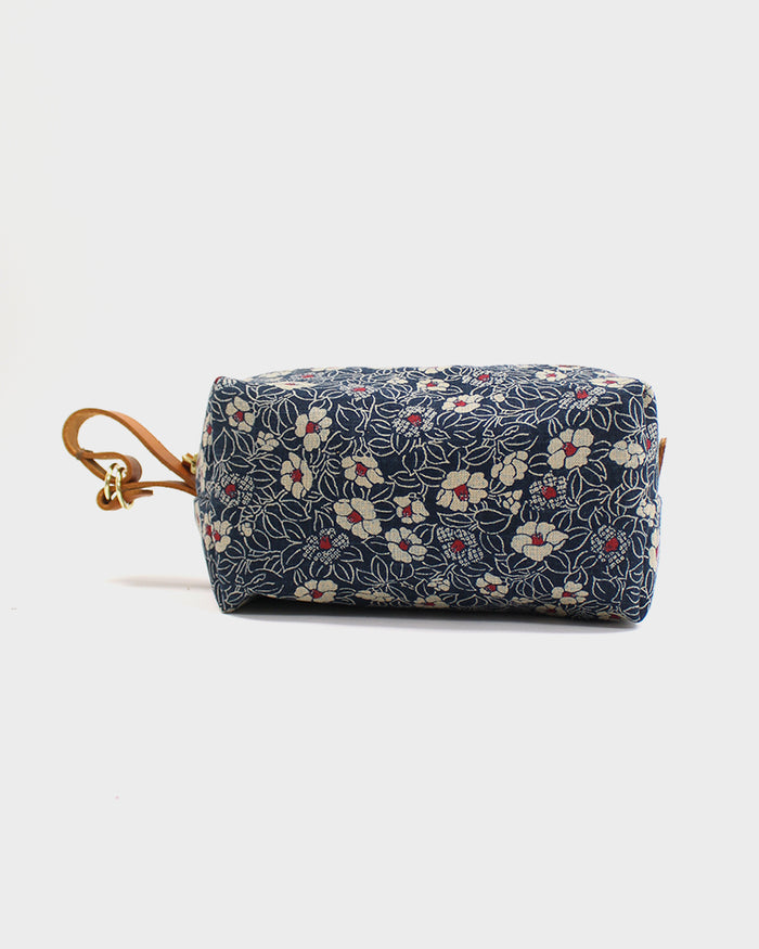 Dopp Kit, Indigo Small Tsubaki