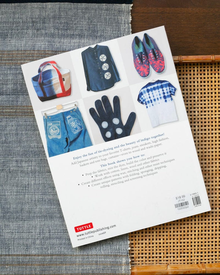 ENG: Japan Blue Indigo Dyeing Techniques: A Beginner's Guide to Shibori Tie-Dyeing