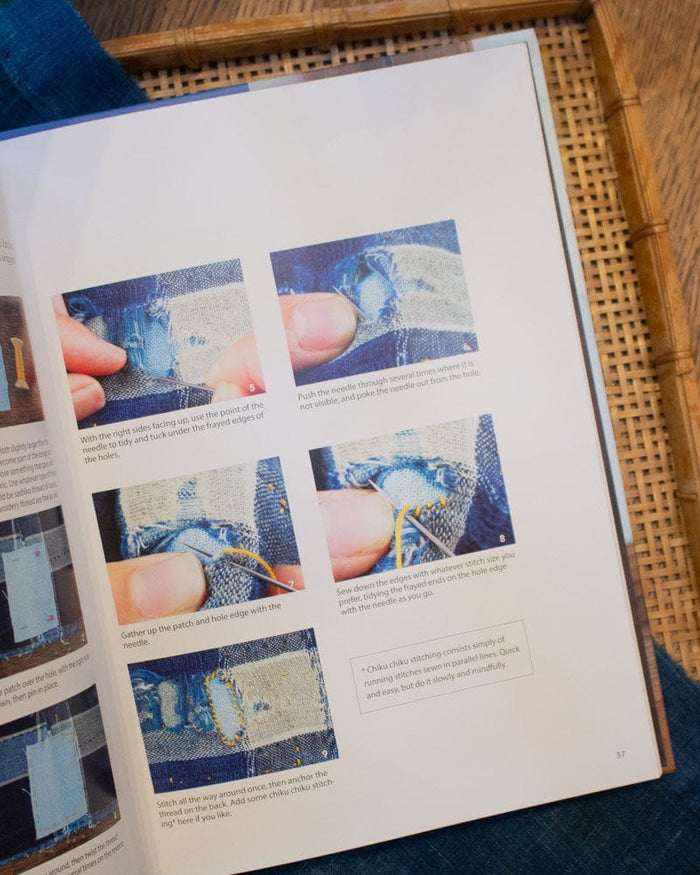 ENG: Sashiko For Making & Mending: 15 Simple Japanese Embroidery Projects