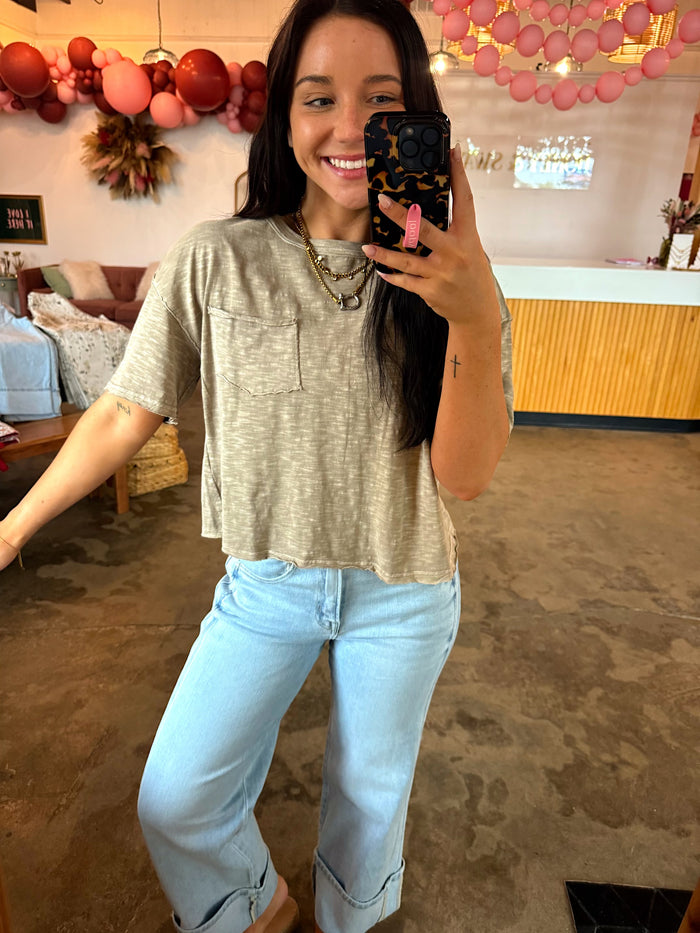 Everyday Ease Tee - Mocha