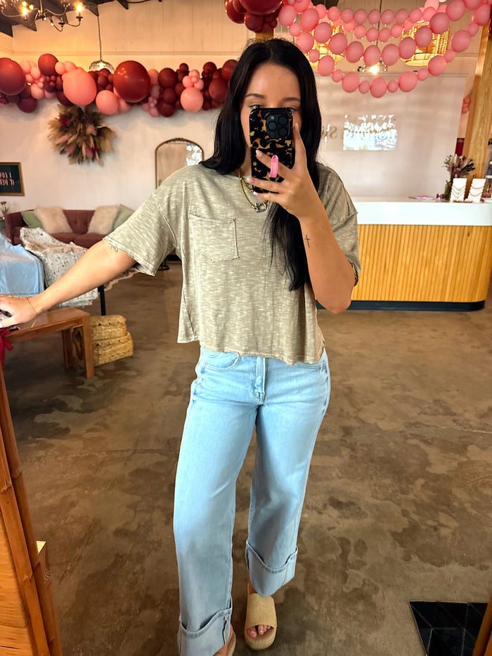Everyday Ease Tee - Mocha
