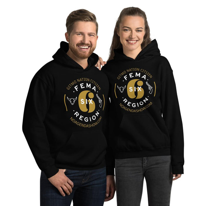 FEMA REGION SIX - pullover hoodie