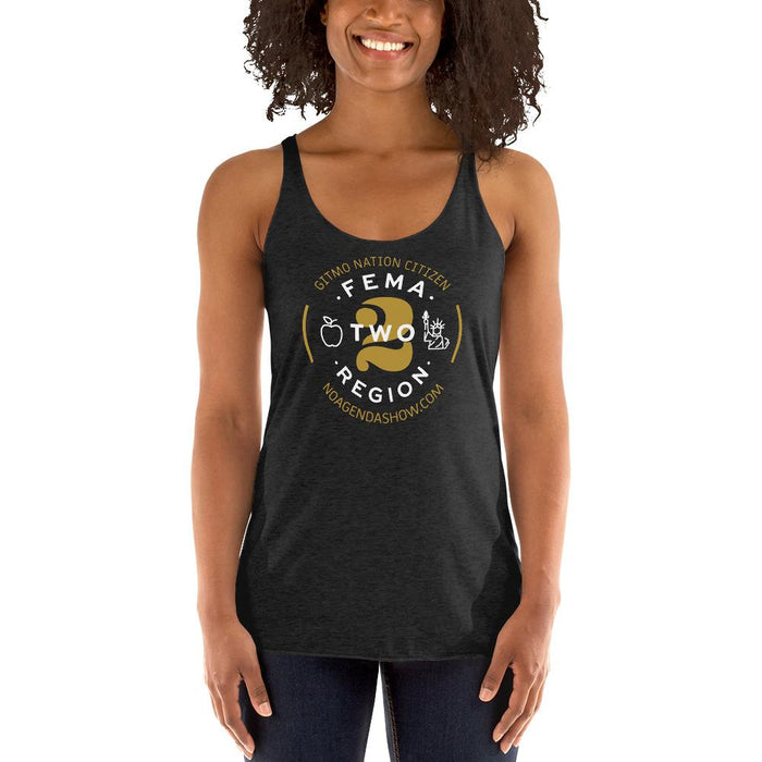 FEMA REGION TWO - racerback tank
