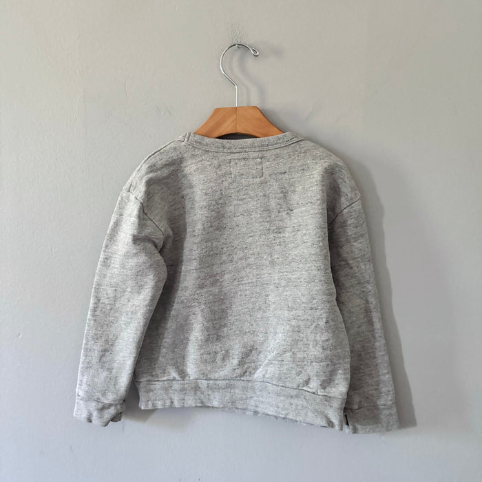 Finger in the nose / Lemonade sweatshirt / 4-5Y