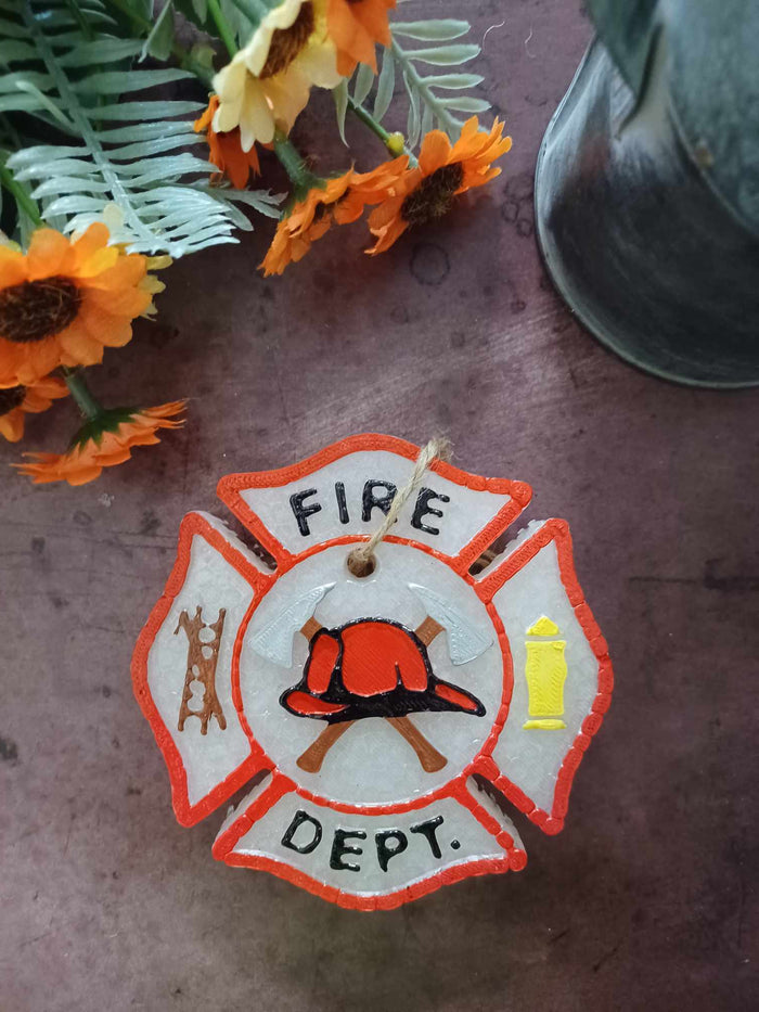 Fire Badge Freshie - Wholesale