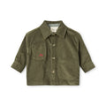 Floess – Billie Overshirt in Green Oak