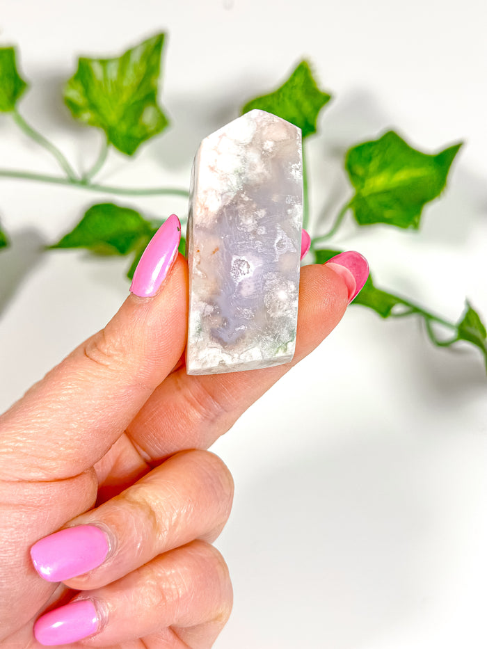 Flower Agate Freeform (12F)