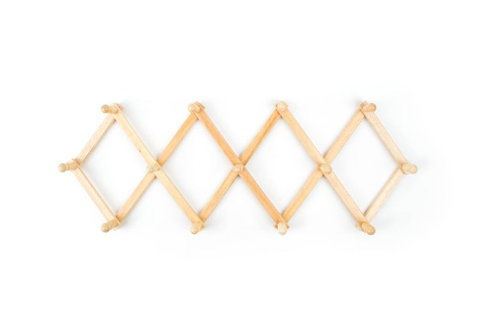 Fox Run Brands, Expanding Coffee Mug Wall Rack, 42" Fully Extended