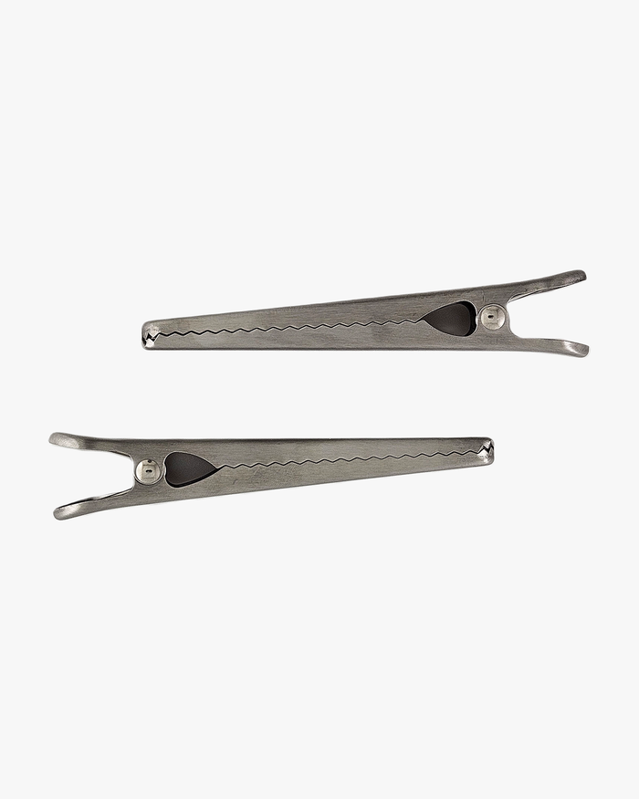Fox Run Brands, Kitchen Bag Clips, Stainless Steel, Set of 2