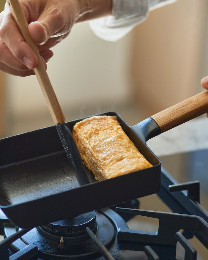 Frying Pan, Vermicular, Egg & Toast Pan, Oak, 7.5in