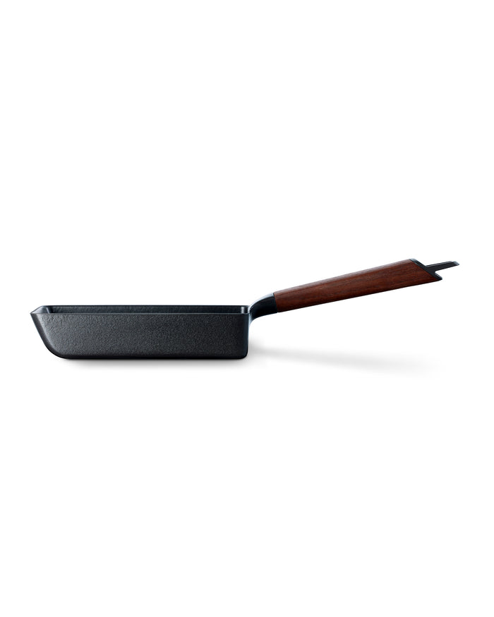 Frying Pan, Vermicular, Egg & Toast Pan, Walnut, 7.5in