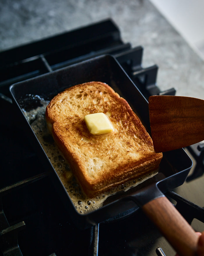 Frying Pan, Vermicular, Egg & Toast Pan, Walnut, 7.5in