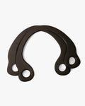 Furoshiki Wooden Handles, Dark Mahogany
