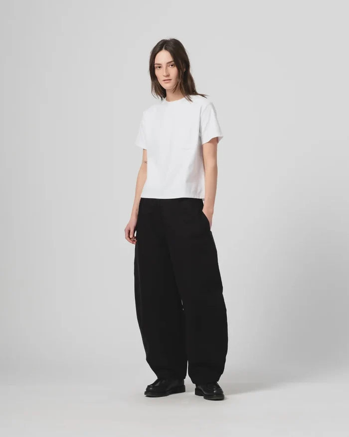 Girls of Dust - Jersey Pocket Tee in White