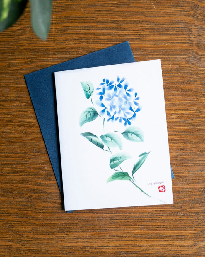 Greeting Cards, Card with Envelope, Hydrangea