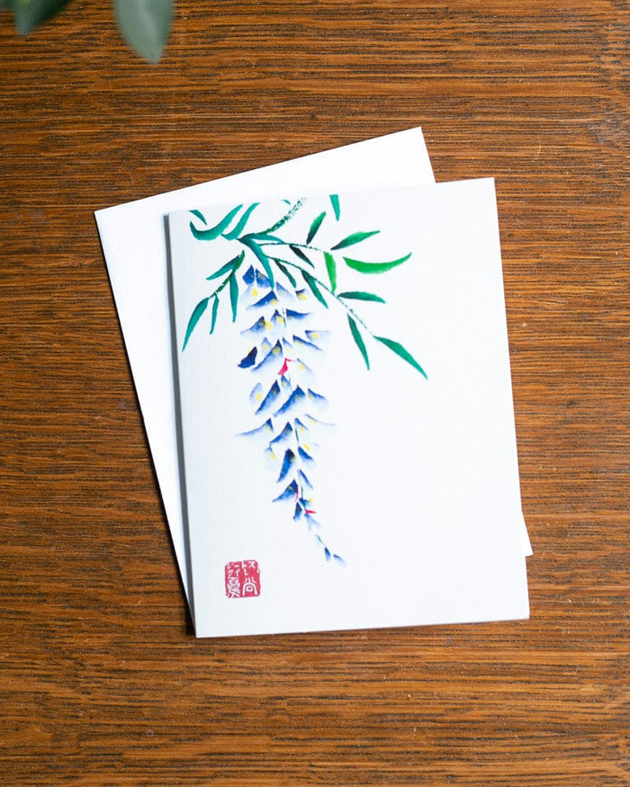 Greeting Cards, Card with Envelope, Wisteria