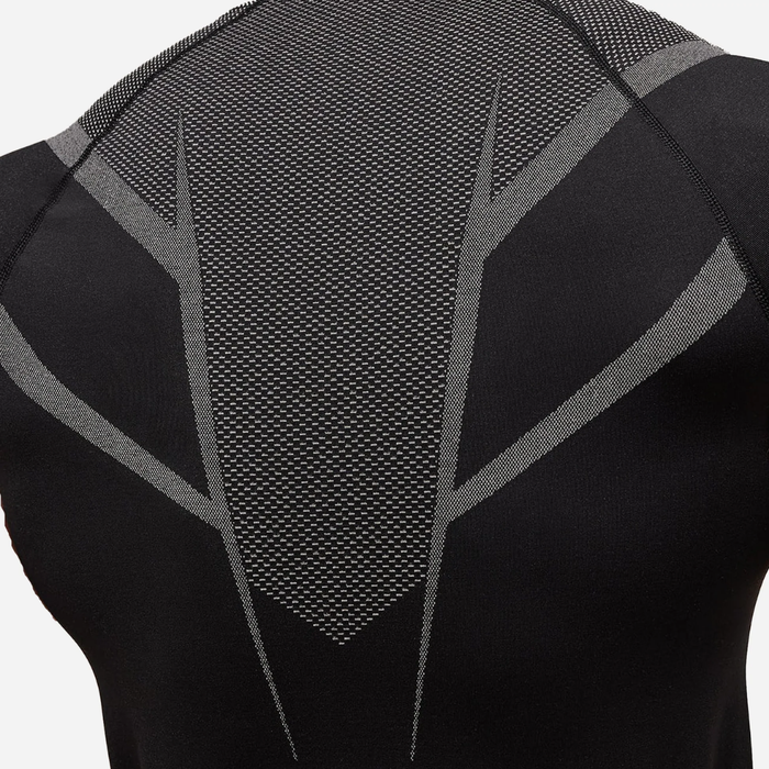 GS - Onyx 5.0 Seamless Long Sleeve T-Shirt - Black/Light Grey
