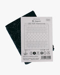 Hana-Fukin Sashiko Sampler, Shippoutsunagi, Navy