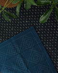 Hana-Fukin Sashiko Sampler, Tatemimasu, Navy