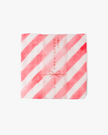 Hand Towel, Bisque, Red Stripe