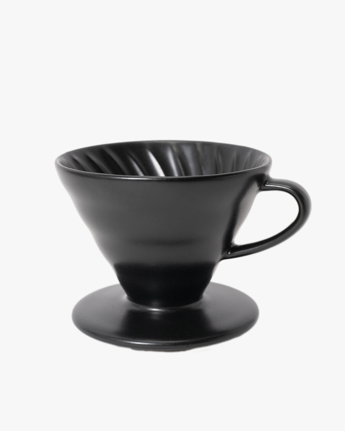 Hario, V60 Ceramic Coffee Dripper, 02 Matte Black
