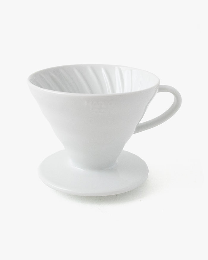 Hario, V60 Ceramic Coffee Dripper, 02 White