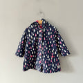 Hatley / Navy pink rain jacket / 2Y