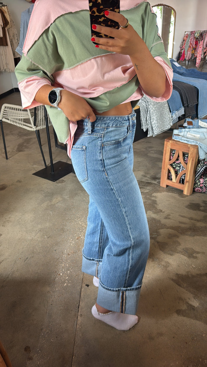 High Rise Mom Jeans