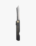 Higonokami, Japanese Knife, Hammered Back, Black 100mm