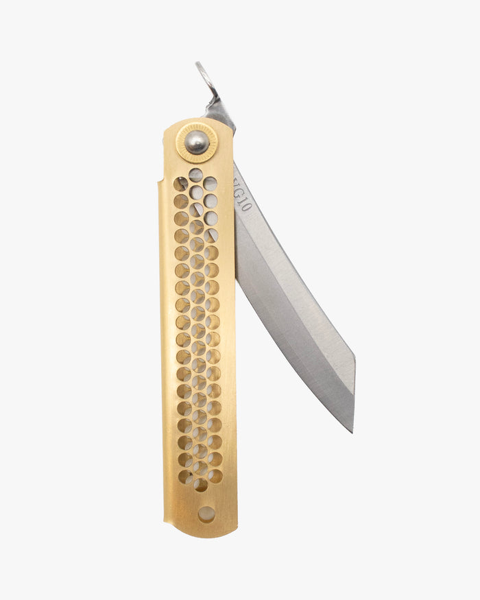 Higonokami, Japanese Knife, Olimpic VG10, Brass