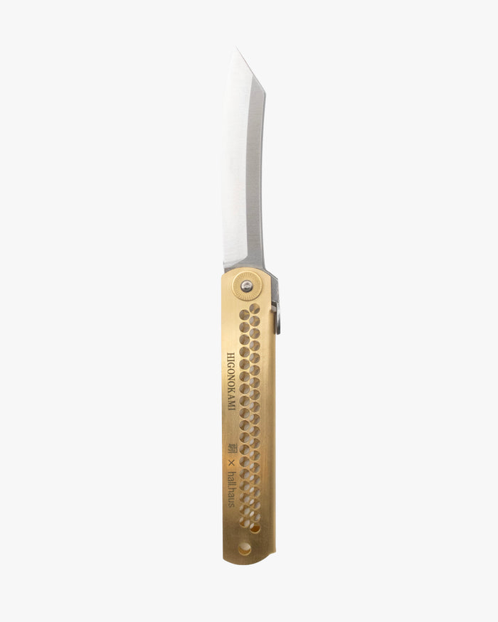 Higonokami, Japanese Knife, Olimpic VG10, Brass