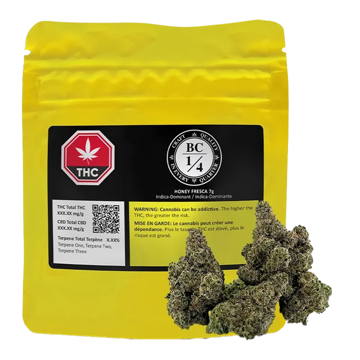 BC 1/4 7 g Honey Fresca Flower