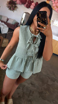 Honey Grove Striped Set