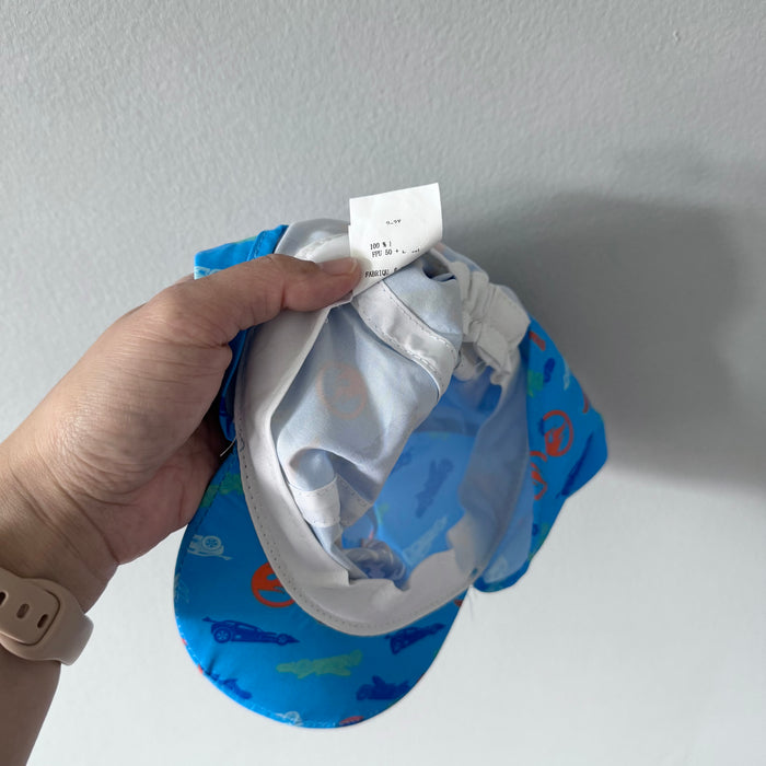 Hotwheels / Blue summer hat / 2-3T