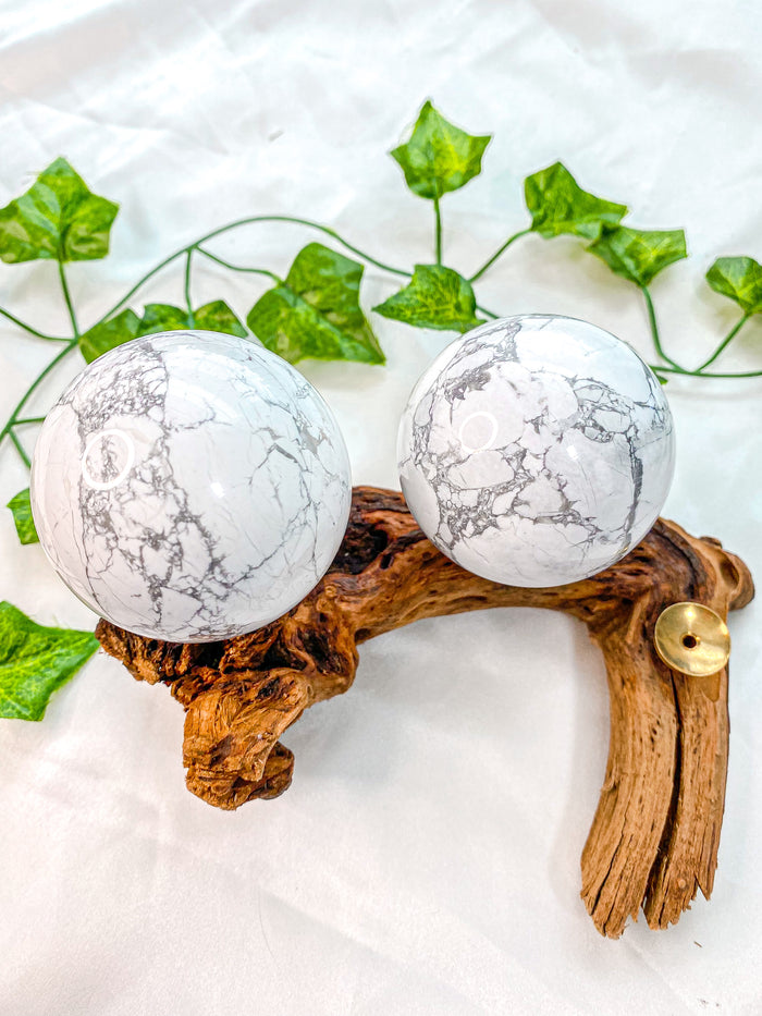 Howlite Sphere