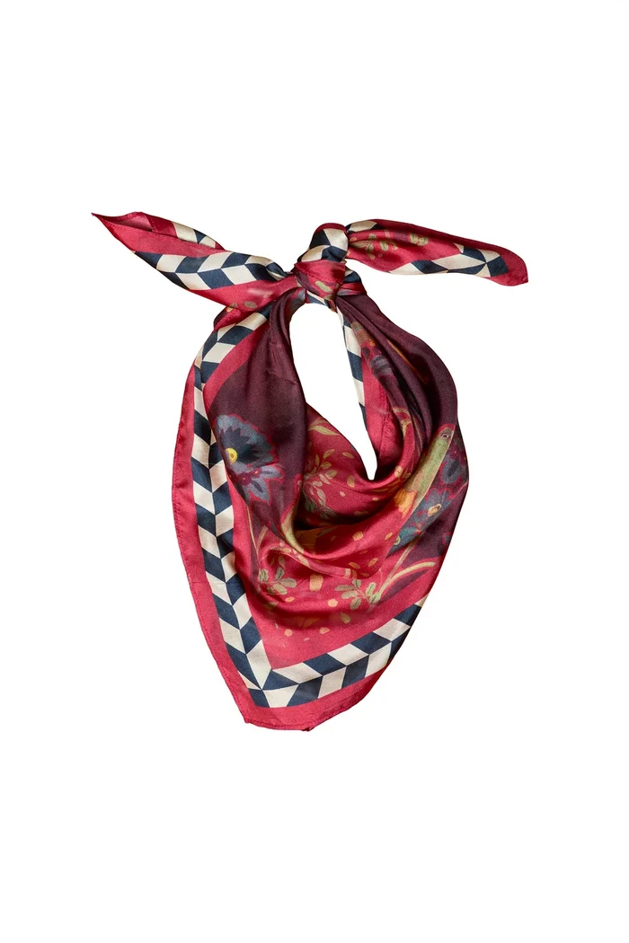 Hunter Bell – Birds of a Feather Navy Scarf