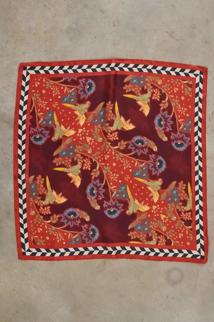 Hunter Bell – Birds of a Feather Navy Scarf