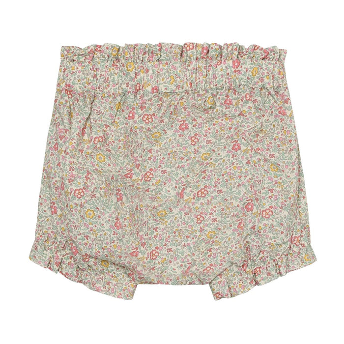 HutteliHut - Cotton Bloomer Shorts - Flower Patch-Bottoms-0-3M (1M)-Posh Baby
